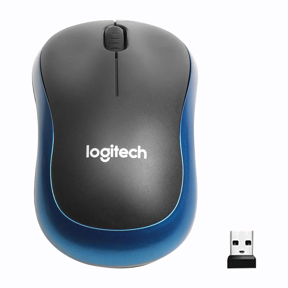 M185 Mini Wireless Mouse Comfortable Portable Mouse Mice 1000DPI Ergonomic Mouse 2.4GHz with USB Mini Receiver for PC//Laptop