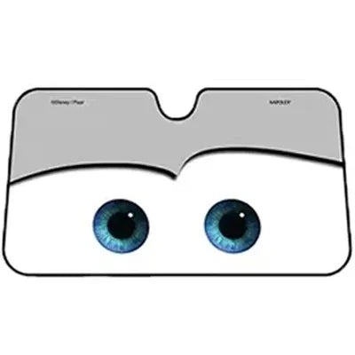 Car Front Windshield Sunshade – Solar Protection Sun Visor Cover with Fun Face Design