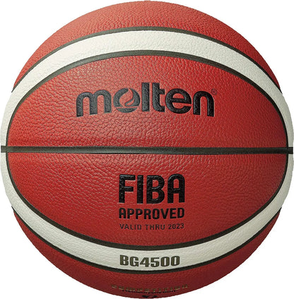 Molten BG4500/BG5000 Series Basketball – PU Composite Size 7, 6, 5 Two-Tone Indoor/Outdoor Ball