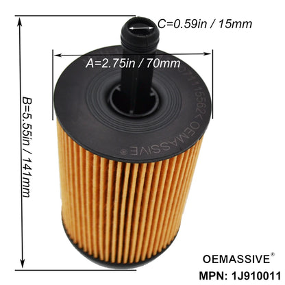 071115562 Oil Filter For Audi A2 A4 A6 Skoda Fabia VW Multivan Seat Toledo Mitsubishi Grandis Lancer Jeep Compass Patriot Ford
