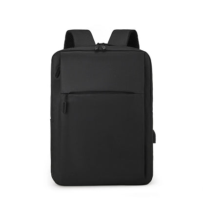 15.6-Inch Men’s Laptop Backpack – Waterproof Travel Bag with USB Charging Port for Business, School & Commute