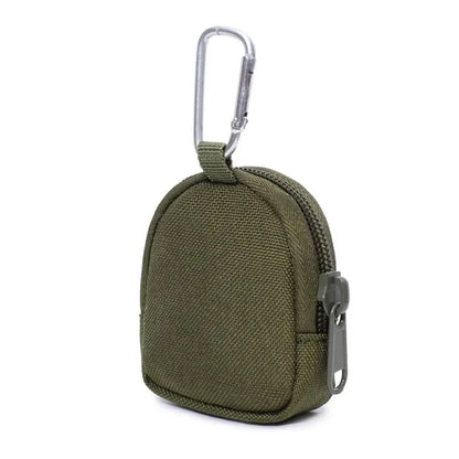 Tactical EDC Pouch Key & Coin Wallet – Outdoor Keychain Zipper Pocket Bag for Men