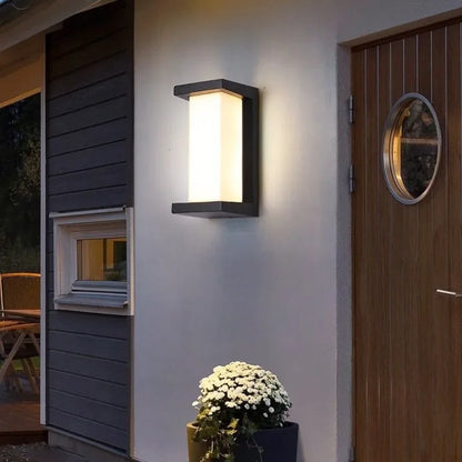 24W LED Outdoor Wall Light with Motion Sensor – Waterproof IP65 Garden Lamp for Pathways, Patios & Entrances