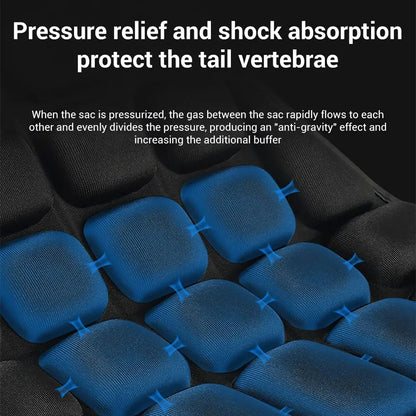 Universal Motorcycle Seat Cover – Breathable Soft Foam Pad for Motorbike & E-Bike Comfort
