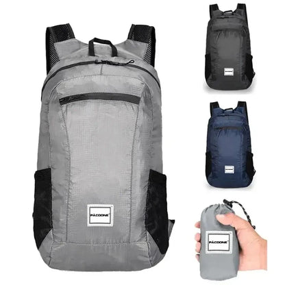 20L Ultralight Foldable Hiking Backpack – Waterproof Travel Daypack for Men & Women