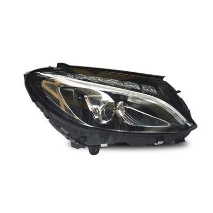For W205 C300 C260 Headlights  New All LED Headlight  2014-2018 LED DRL Hid Bi Xenon Auto Accessories Head Lamp