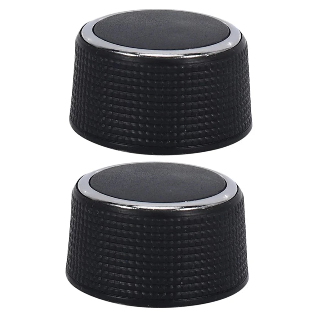 Car Knob Button For Radio Replacement 22912547 2pcs ABS Plastic Car Controls Parts Control Knob Interior Accessories None
