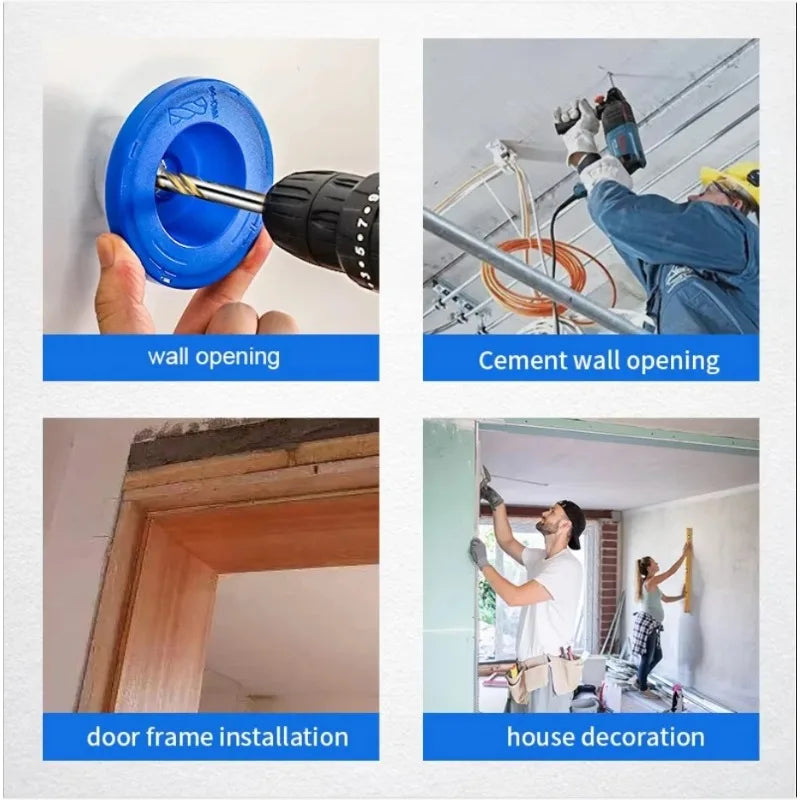 Efficient and portable electric drill protective cover filter, household electric tool dust prevention device