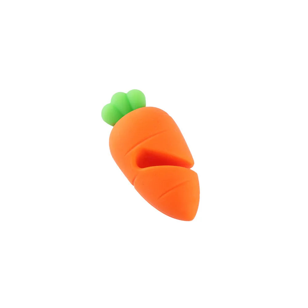 Silicone Carrot & Chicken Leg Pot Lid Lifters – Anti-Overflow Clips for Boil Prevention