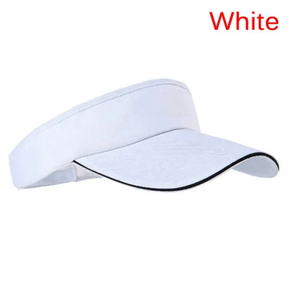 Adjustable Sun Visor Cap – Breathable Sport Hat for Golf, Tennis & Summer Workouts