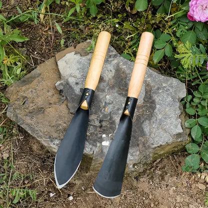 Multifunctional Garden Iron Hoe Shovel – Thickened Tool for Digging Wild Vegetables, Sea Plants & Flower Beds