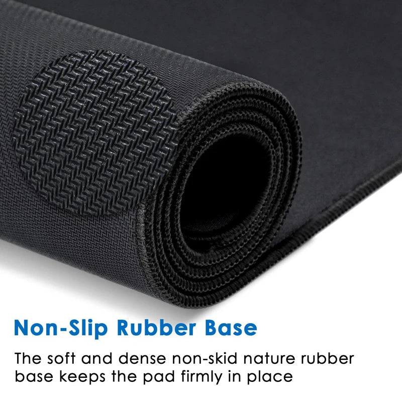 Large Gaming Mousepad – Anti-Slip Rubber Mouse Mat with Stitched Edges for CS:GO, LoL & Dota