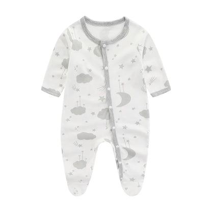 Newborn Girl Romper 2023 – Autumn Winter Soft Cotton Infant Onepiece for 0-9 Months