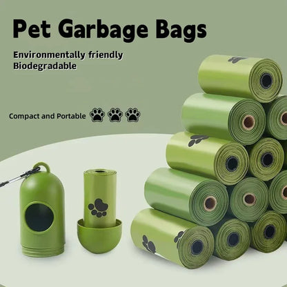 Biodegradable Dog Poop Bags – Eco-Friendly Scented Waste Bags with Dispenser
