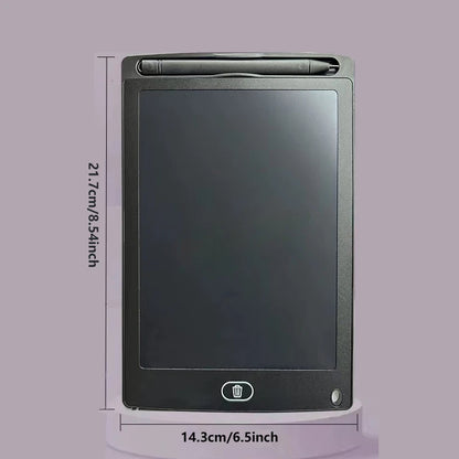 Multi-Size LCD Writing Tablet for Kids 6.5/8.5/10/12 Inch- Reusable Drawing Board, Eye Protection, Lock & Erase Educational Gift