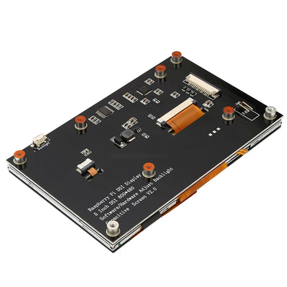 New 5 inch TFT LCD Display Capacitive Touch Screen DSI Connector 800x480 For Raspberry Pi 5 4B 3B+