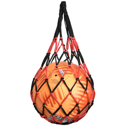 Net Soccer Volleyball Drawstring Ball Bag – Nylon Mesh Storage for Football & Sports Equipment