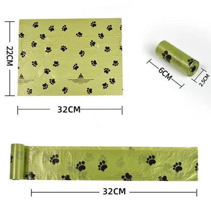 Biodegradable Dog Poop Bags – Eco-Friendly Scented Waste Bags with Dispenser