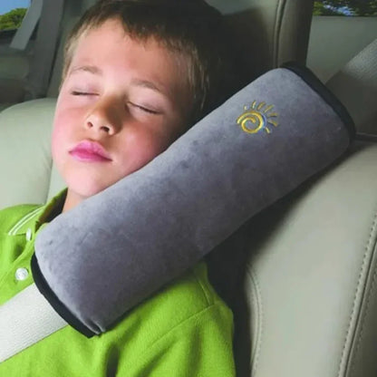 Kids Car Seatbelt Pillow – Soft Strap Cushion Pad for Sleeping in the Car
