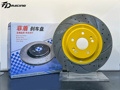High quality Economical Car accessories brake discs automotive brake rotors for Audi  S6 S7 S8 SQ2 SQ5 Sportback SQ7 SQ8