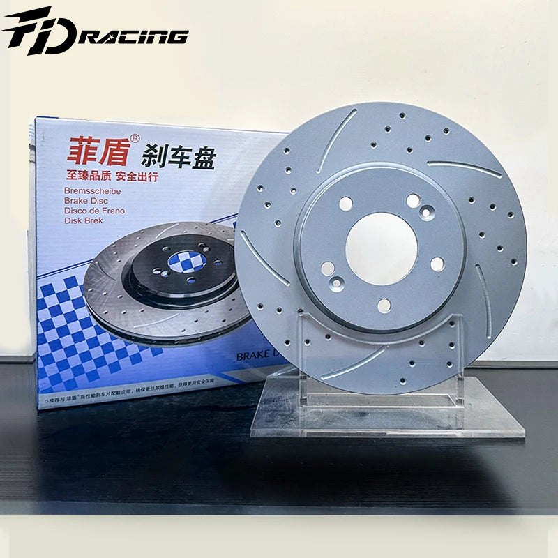 Feidun Customized High-quality Resolve brake shaking Noiseless Auto Parts Car brake discs brake rotors for Renault megane 2