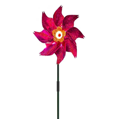 Bird Repeller Pinwheels Reflective Sparkly Scarecrow Pinwheel Windmill Spinner Garden Lawn Yard Decor Keep Birds Away Repellent
