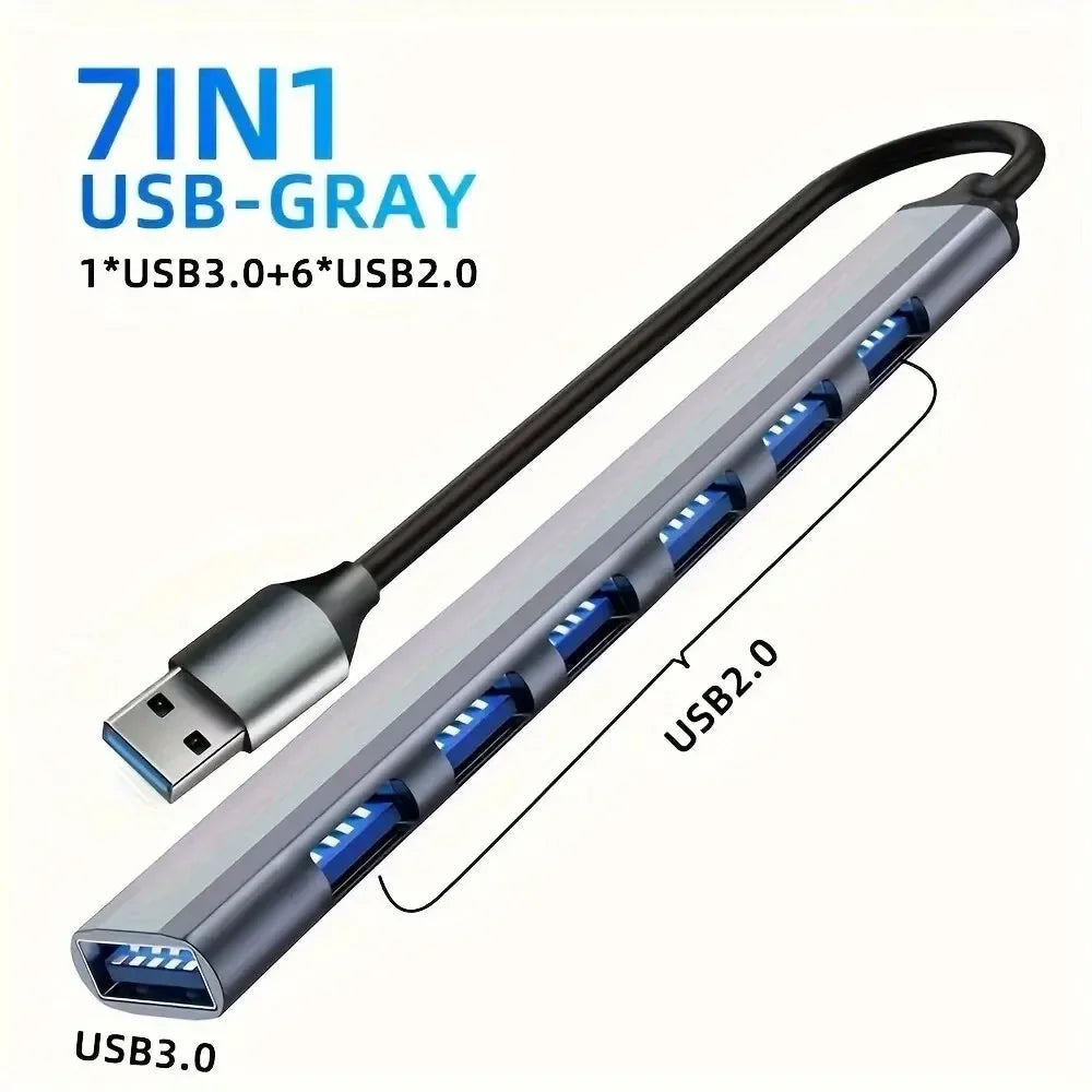 3 in 1 Usb Hub USB C to HDMI-compatible Splitter HUB Type-c to HDMI-compatible USB3.0 Docking Station For Macbook Air Converter