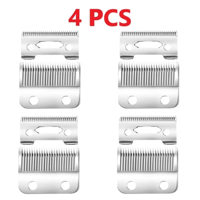 Kemei KM-809A Hair Clipper – Professional Wireless Trimmer with Stainless Blades & LED Display