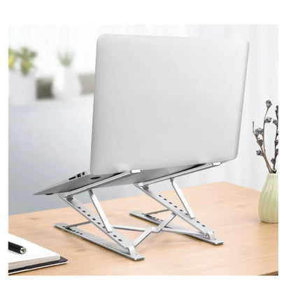 Macbook Laptop Stand Folding Adjustable Aluminum Computer Pc Tablet Stand Notebook Tablelaptop Holder Heat Dissipation