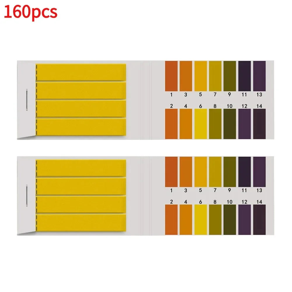 PH Test Strips – Wide Range 1–14 pH Litmus Paper for Water, Soil & Cosmetics