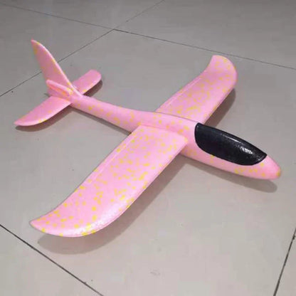 50CM Big Foam Plane Glider – Hand Throw Airplane Toy for Kids with Light Inertial EPP Material (Outdoor Launch Gift)