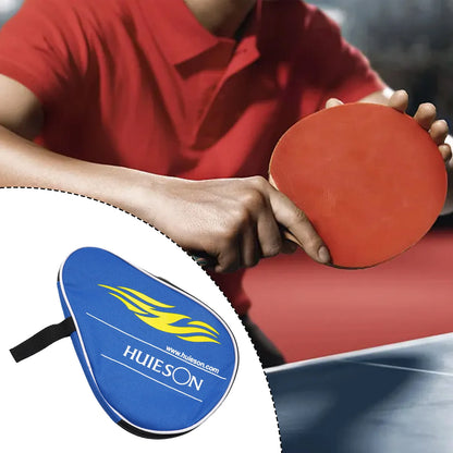 Table Tennis Racket Bag – 30x20cm Oxford Cloth Paddle Case with Ball Storage