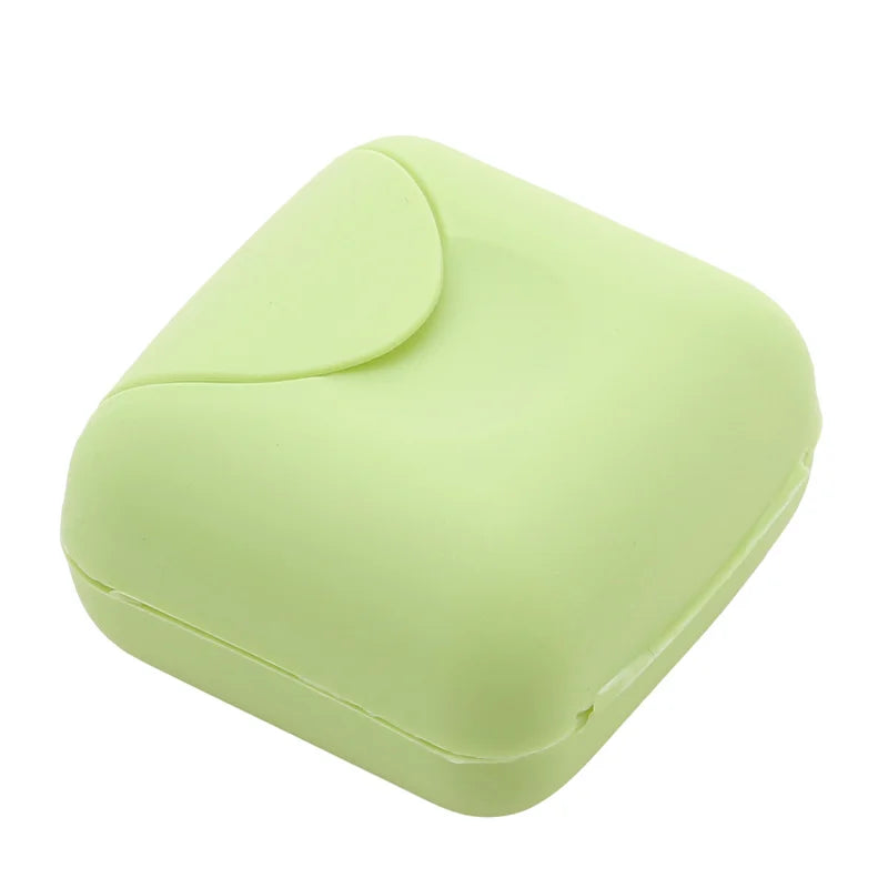 Portable Travel Soap Box Container with Cover – Plastic Soap Holder for Bathroom & Travel, Multiple Sizes