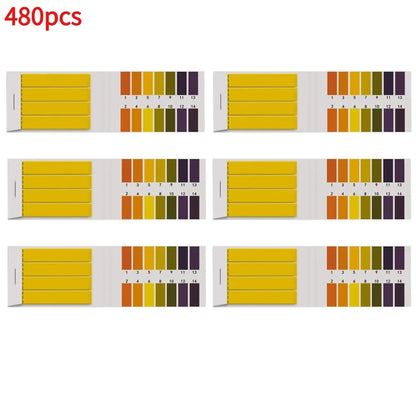 PH Test Strips – Wide Range 1–14 pH Litmus Paper for Water, Soil & Cosmetics