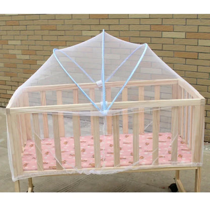 Portable Baby Crib Mosquito Net – Foldable Insect Mesh Cover for Cradles & Toddler Beds