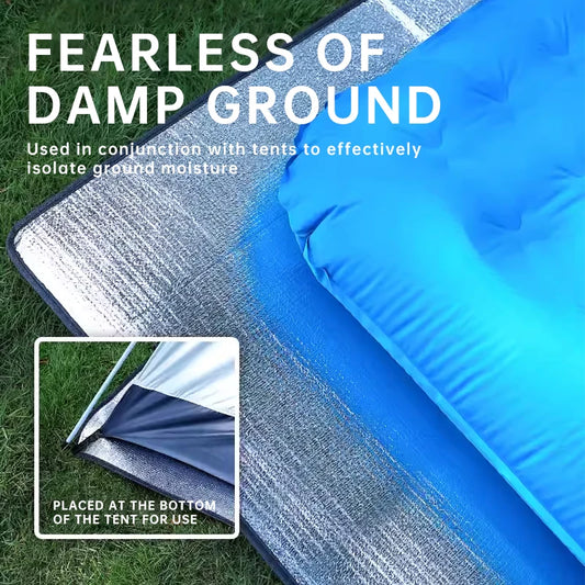 Outdoor Picnic Moisture-Proof Pad – Double-Sided Thick Aluminum Film Waterproof Beach & Camping Mat
