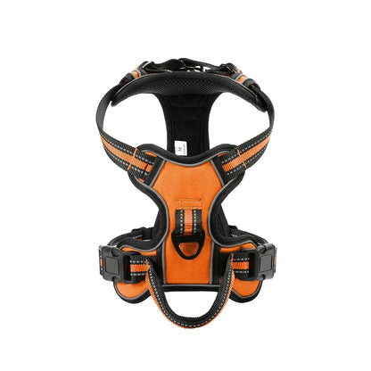 Adjustable Reflective Dog Harness – No-Pull, Breathable Pet Vest for Small to Large Dogs