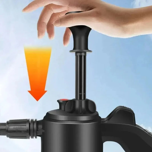 Handheld Pneumatic Foam Spray Can – Multi-Use Pressure Washer for Cars, Gardens & Home Cleaning