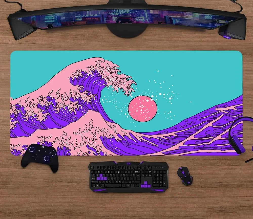 XL Gaming Mouse Pad – Large Mousepad Desk Mat for Keyboard & Laptop Setup | Non-Slip Computer Table Surface