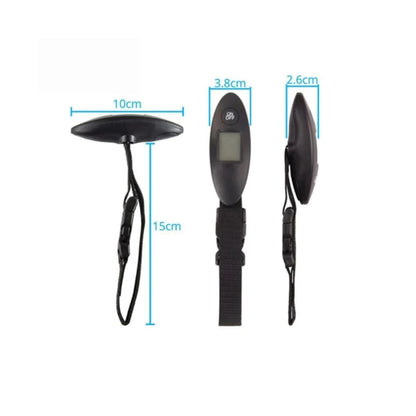Portable Digital Luggage Scale – 40kg/100g Travel Hanging Scale with LCD Display & Strap