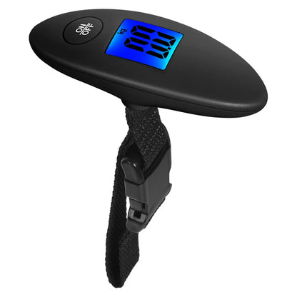 Portable Digital Luggage Scale – 40kg/100g Travel Hanging Scale with LCD Display & Strap