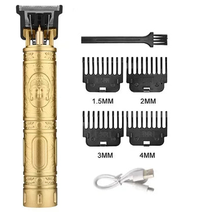 Vintage T9 Hair Clipper Beard Shaving Body Hair Trimmer Clippers Electric Men Haircut Machine 0mm Barber Shaver