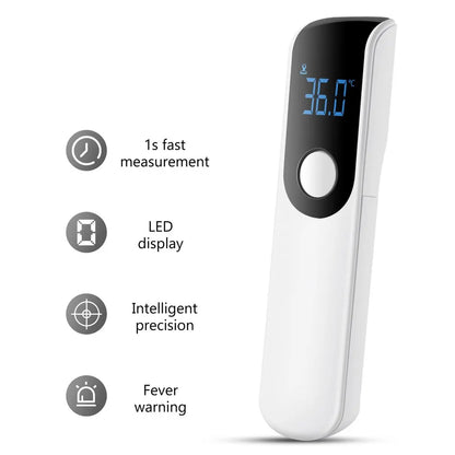 Non-Contact Infrared Thermometer – Digital LCD Body Temp Sensor for Infant & Adult Use