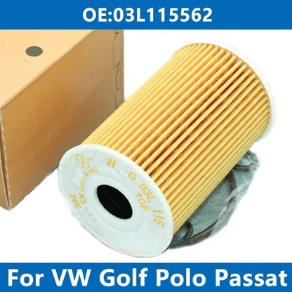 1/6/10PCS Car Oil Filter 03L115562 For VW AMAROK CADDY Golf V VI Jetta Polo Tiguan Passat B6 B7 SCIROCCO 1.6 2.0TDI SEAT SKODA
