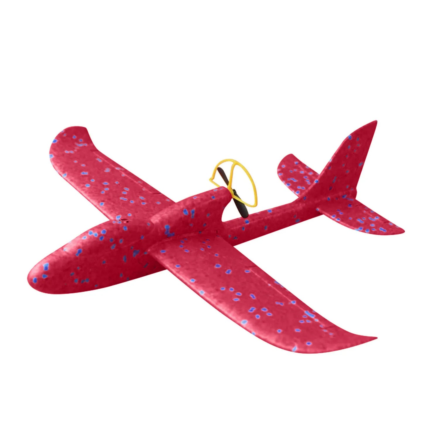 Electric Foam Glider Plane – LED Rechargeable Hand-Throw Airplane Toy for Kids Outdoor Play