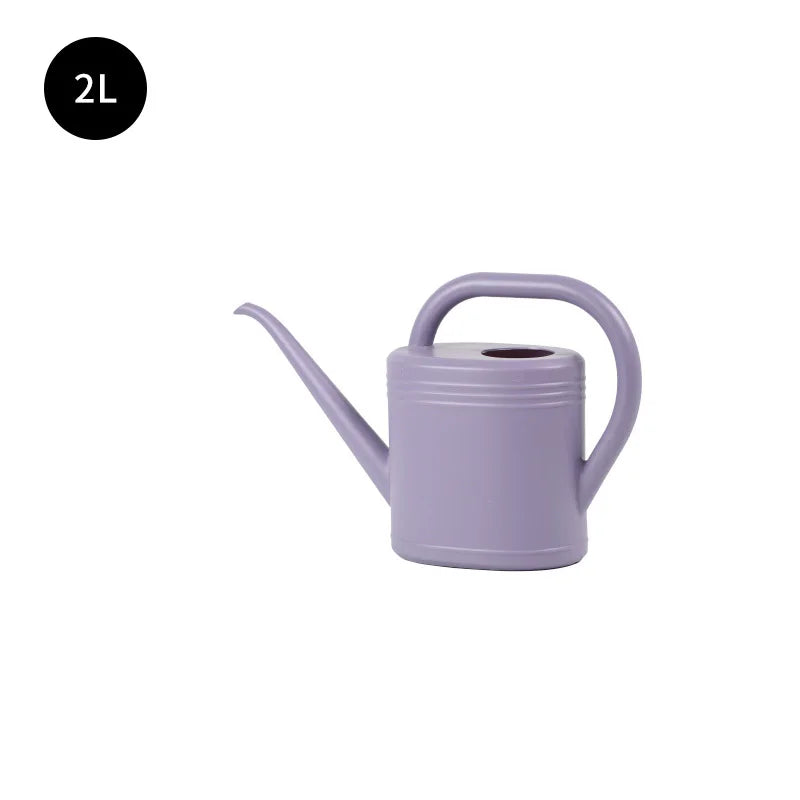 Nordic Style Plastic Watering Can – Long Spout Kettle for Indoor & Outdoor Plants