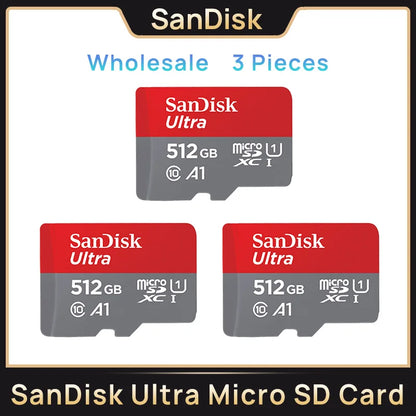 Ultra microsd 128GB 32GB 64GB 256GB 512GB A1 Micro SD Card SD TF Flash Card Memory Card Class 10 for Phone