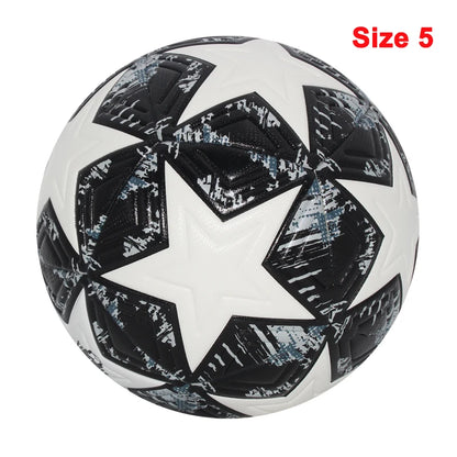 Standard Soccer Ball – Size 4 & 5 Seamless PU Football for Outdoor Sports & Training