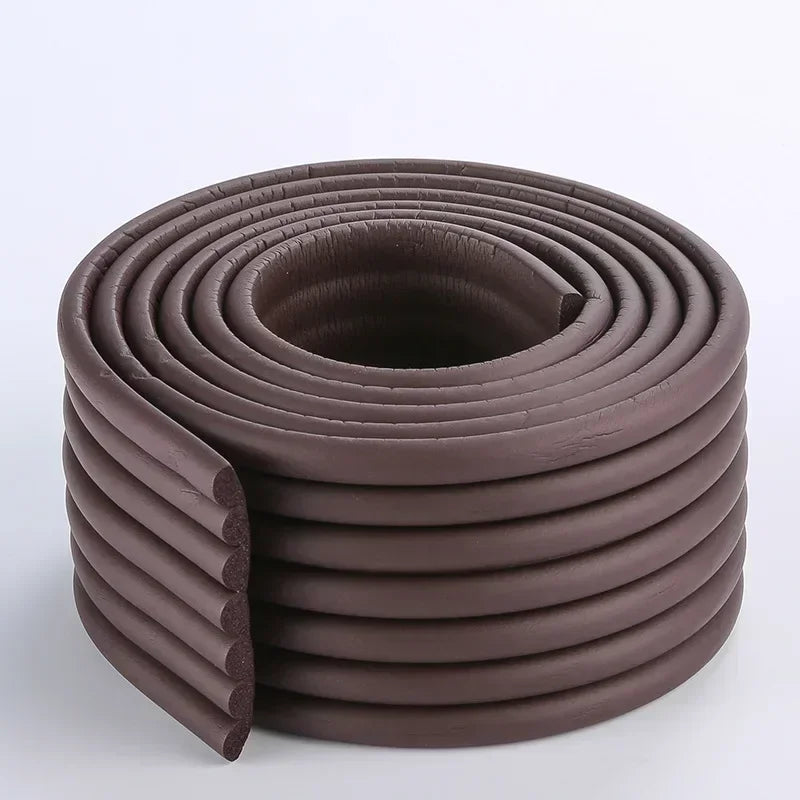 2M Table Edge Guard Furniture Corner Protector Self Adhesive U-Shape Anticollision Strip Child Safety Protection Soft Edge