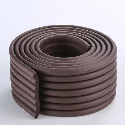 2M Table Edge Guard Furniture Corner Protector Self Adhesive U-Shape Anticollision Strip Child Safety Protection Soft Edge